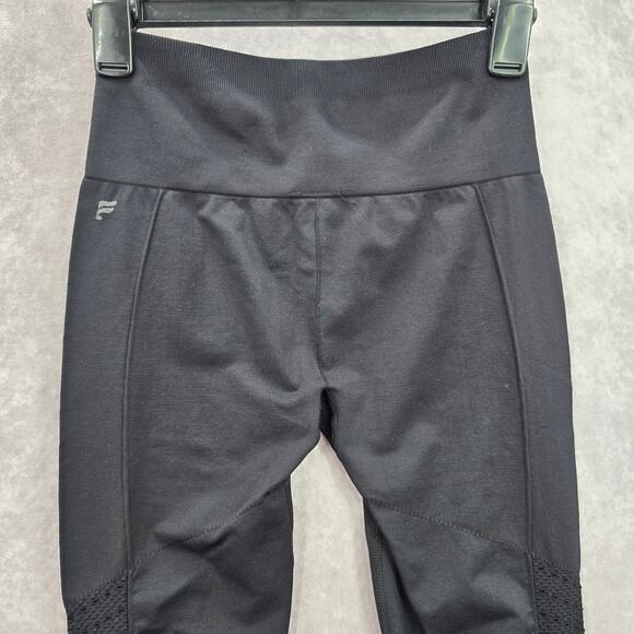 Fabletics Black Legging Active Skinny Sports Pants Bottoms Stretch S Small - Picture 4 of 5